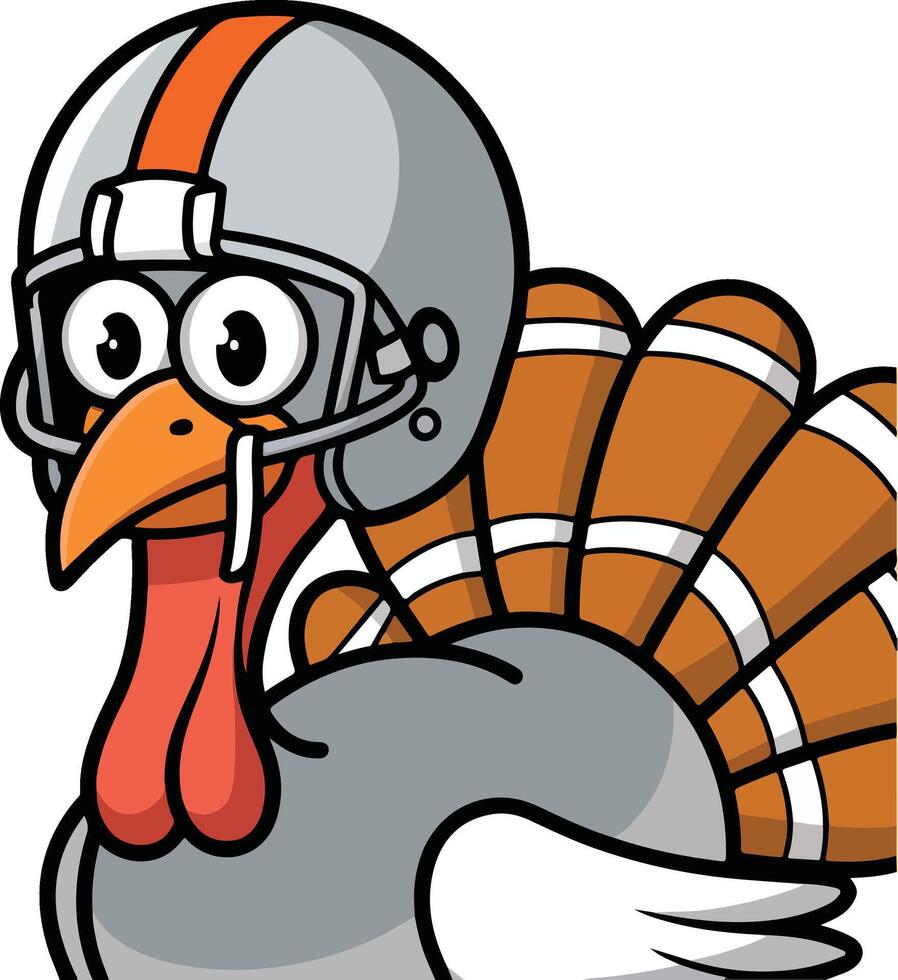 Turkey Touchdown The Feathered Star vector