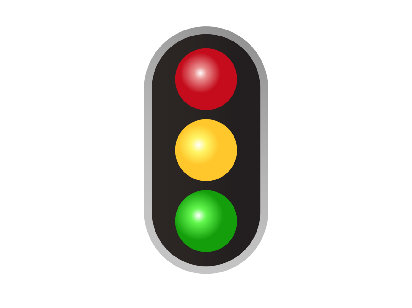 Vertical up and down road traffic caution light signal icon png