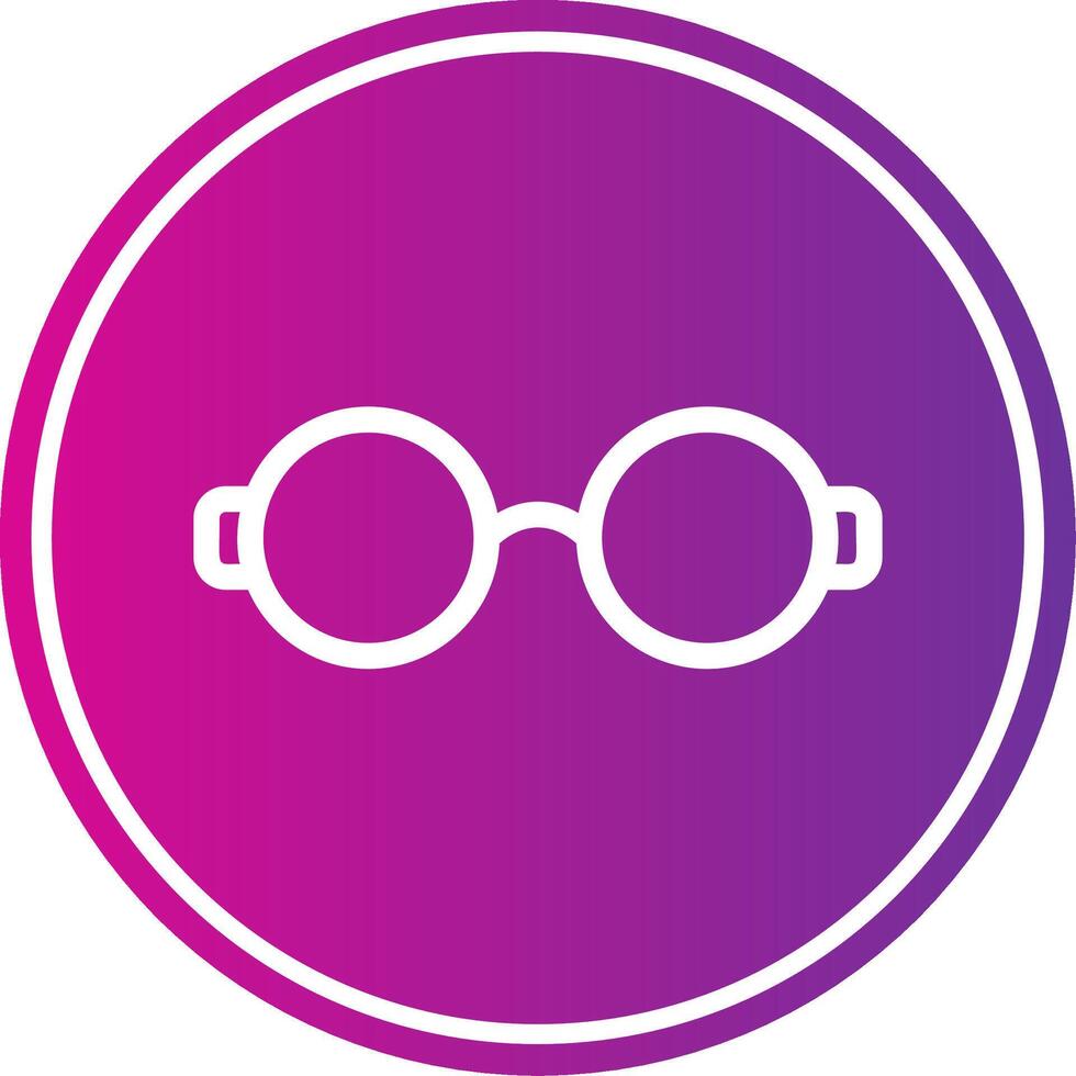 Glasses Colorful Style vector