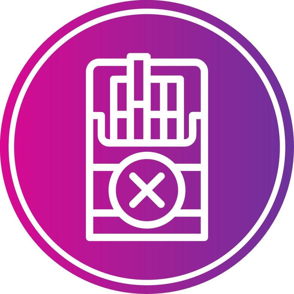 Quit Smoking Colorful Icon Style vector
