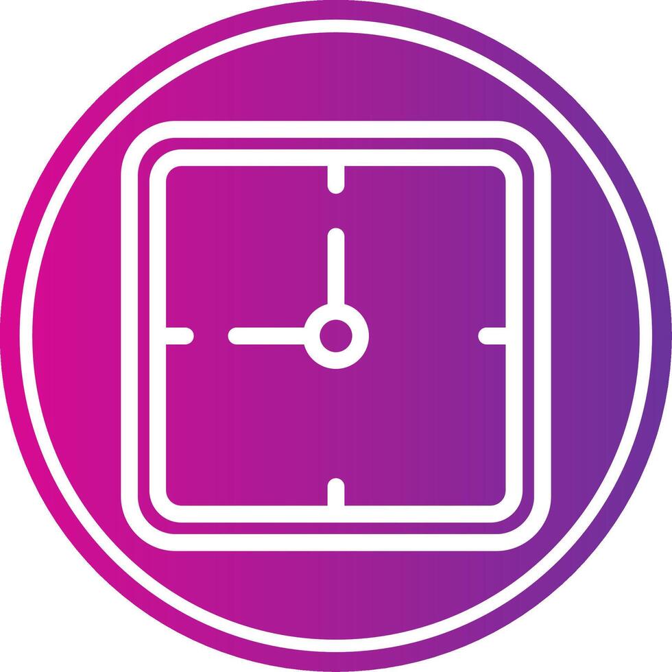 Clock Colorful Icon Style Designs vector