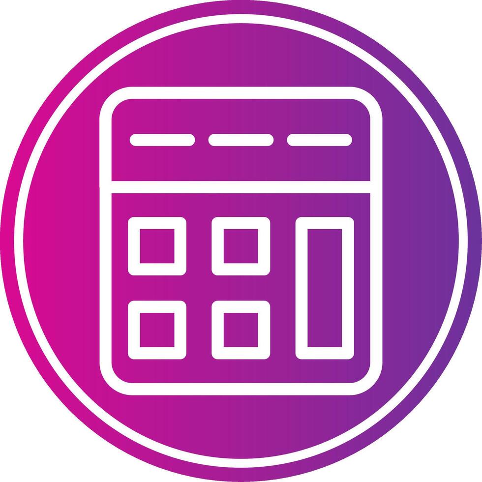 Calculator Colorful Style vector