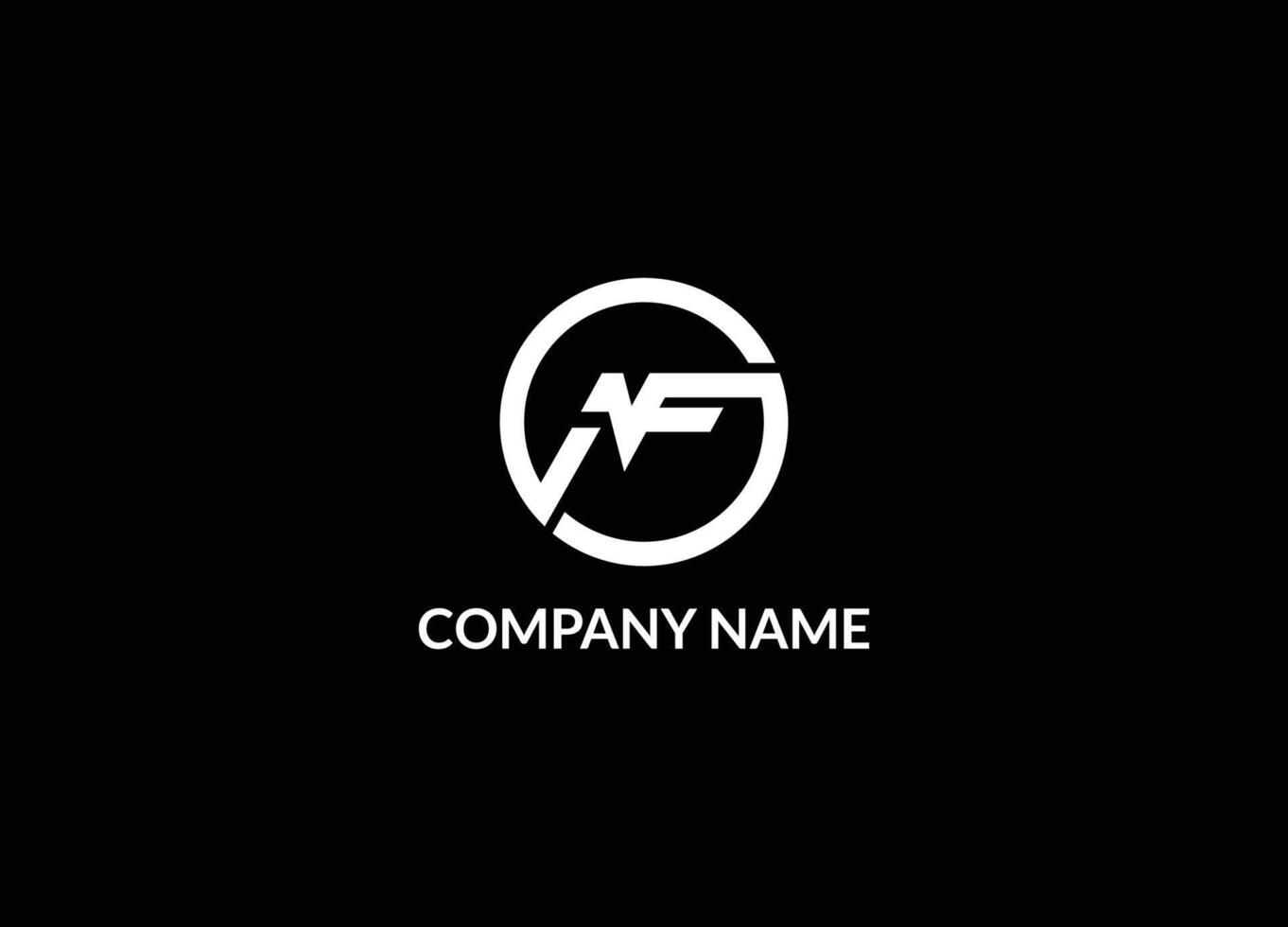 Monogram logo FN, F and N. Creative FN Logo Design Concept. Alphabet letter icon logo FN. Alphabet letters Initials Monogram logo FN, NF, F and N. Abstract letters vector