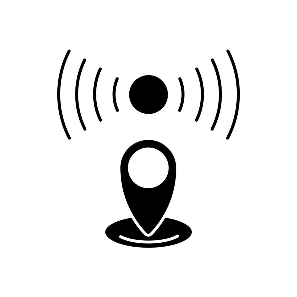 live location. Simple element illustration. live location concept outline symbol design. vector