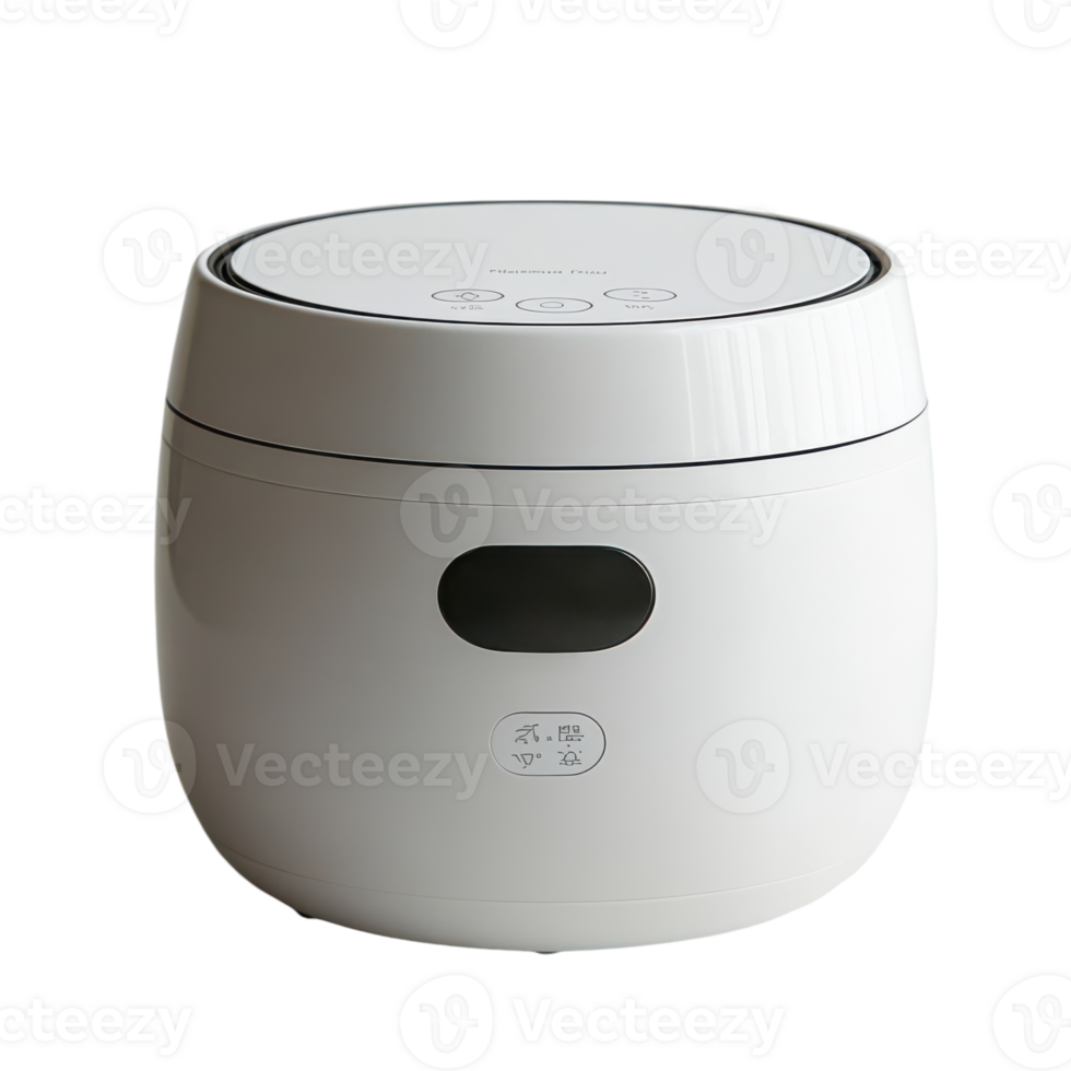 Rice Cooker on a White Background for Modern Kitchen Use png