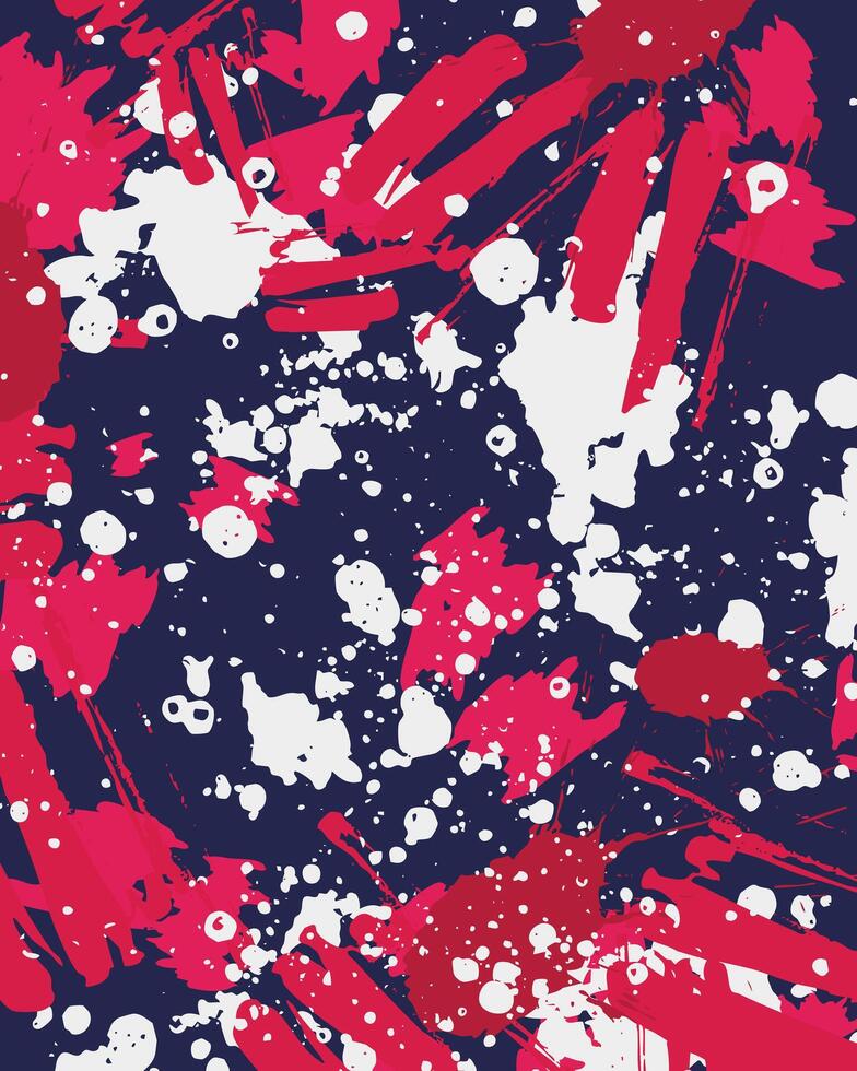 Abstract grunge brush stroke fashion background for jersey sublimation vector
