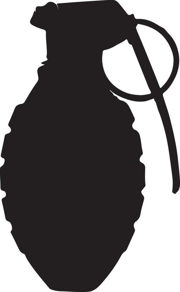 Bomb Silhouette Classic Designs for Historical and Symbolic Use vector