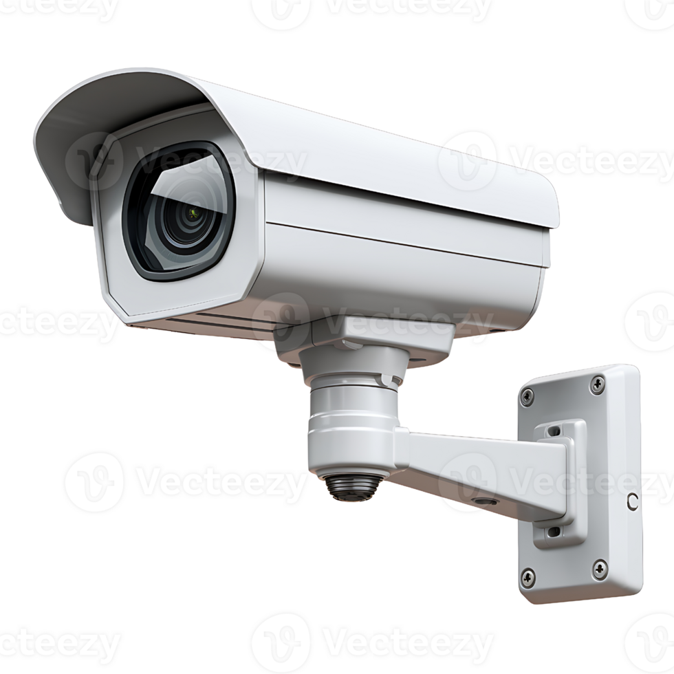 High Definition CCTV Security Camera System isolated on transparent background png