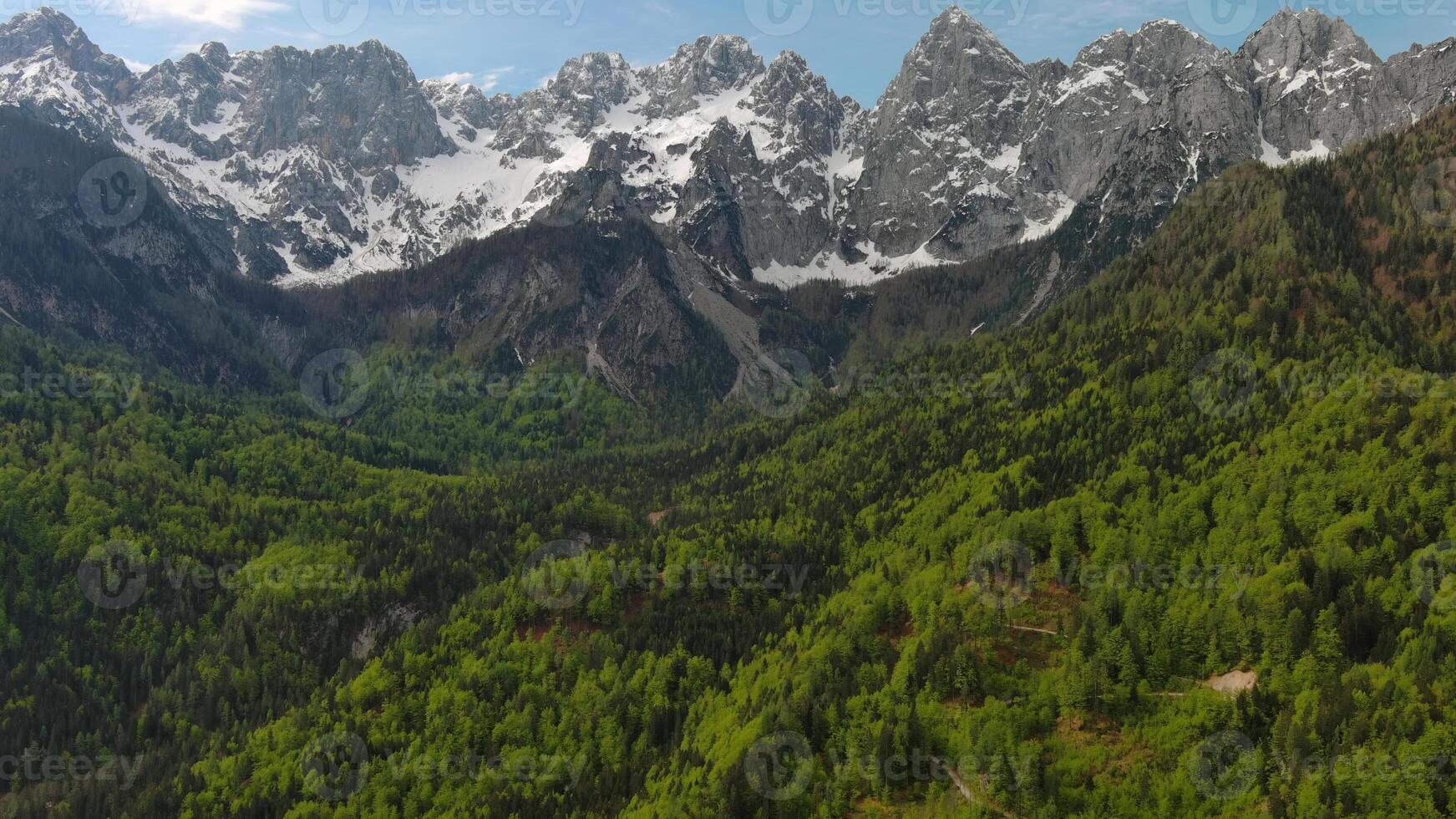 Triglav peaks of Apls mountain photo