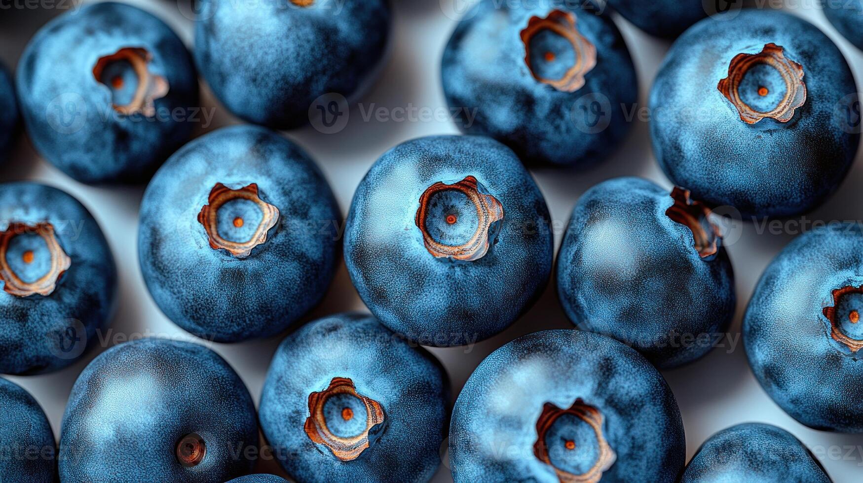Vibrant blueberries await culinary creativity in a sunlit kitchen setting photo