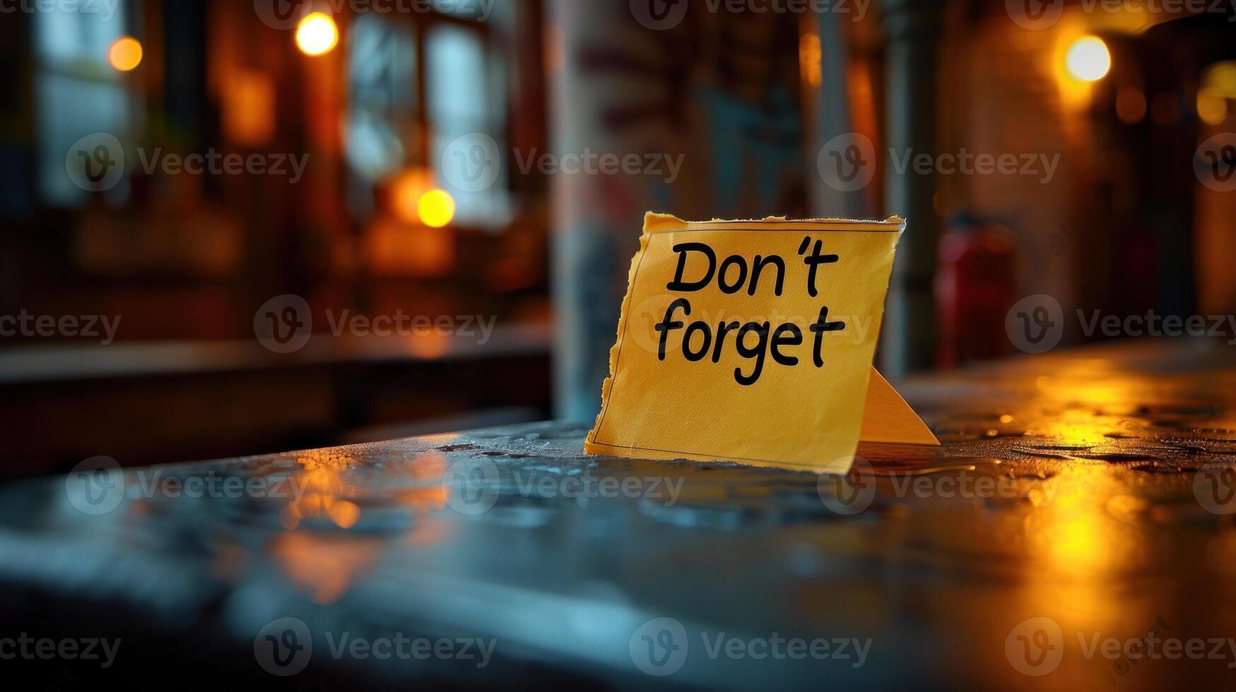 A bright note beckons with friendly advice in a warm, inviting atmosphere photo