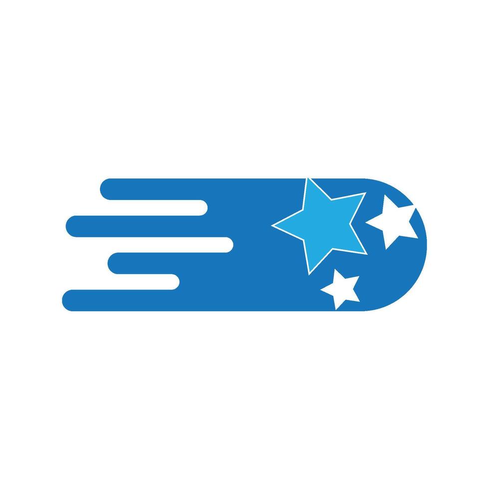 Star Logo Template flat design vector