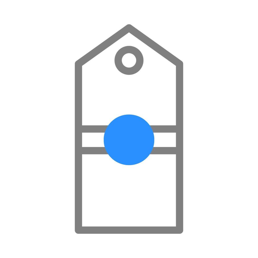 Simple Tag Icon. Concept of identification, labeling, and product information. vector