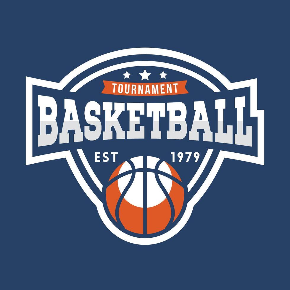 Basketball team emblem, Basketball logo design template, , basketball tournament logo design, Basketball logo badge template bundle vector