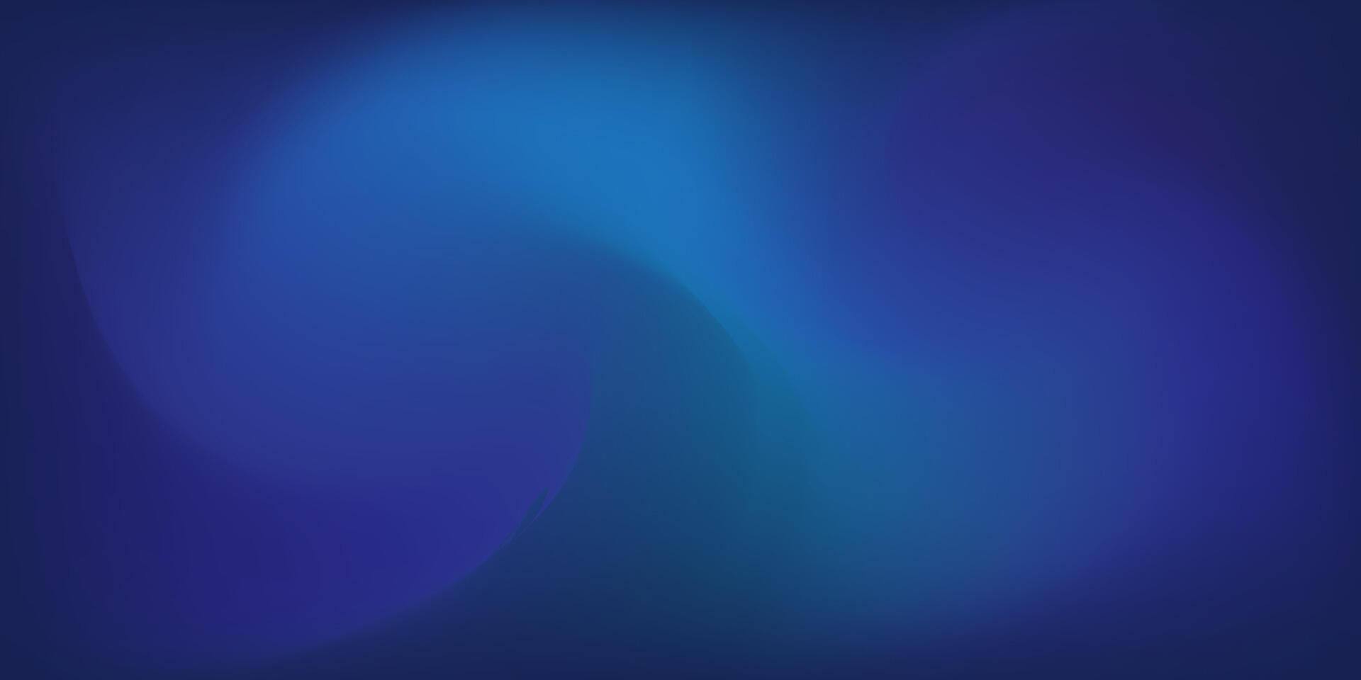 blue abstract background with Blurred light fuzz gradient background. vector