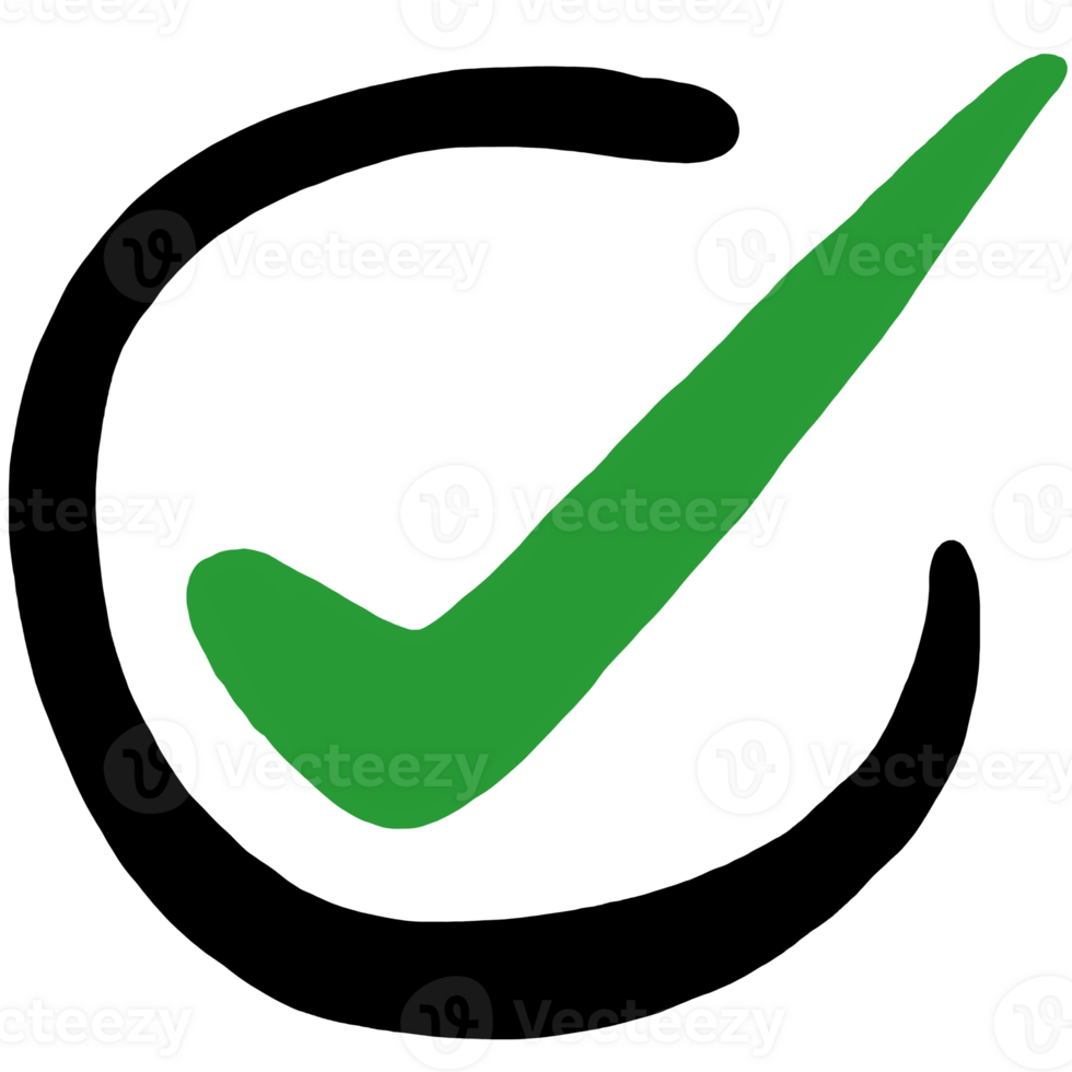 green tick correct png