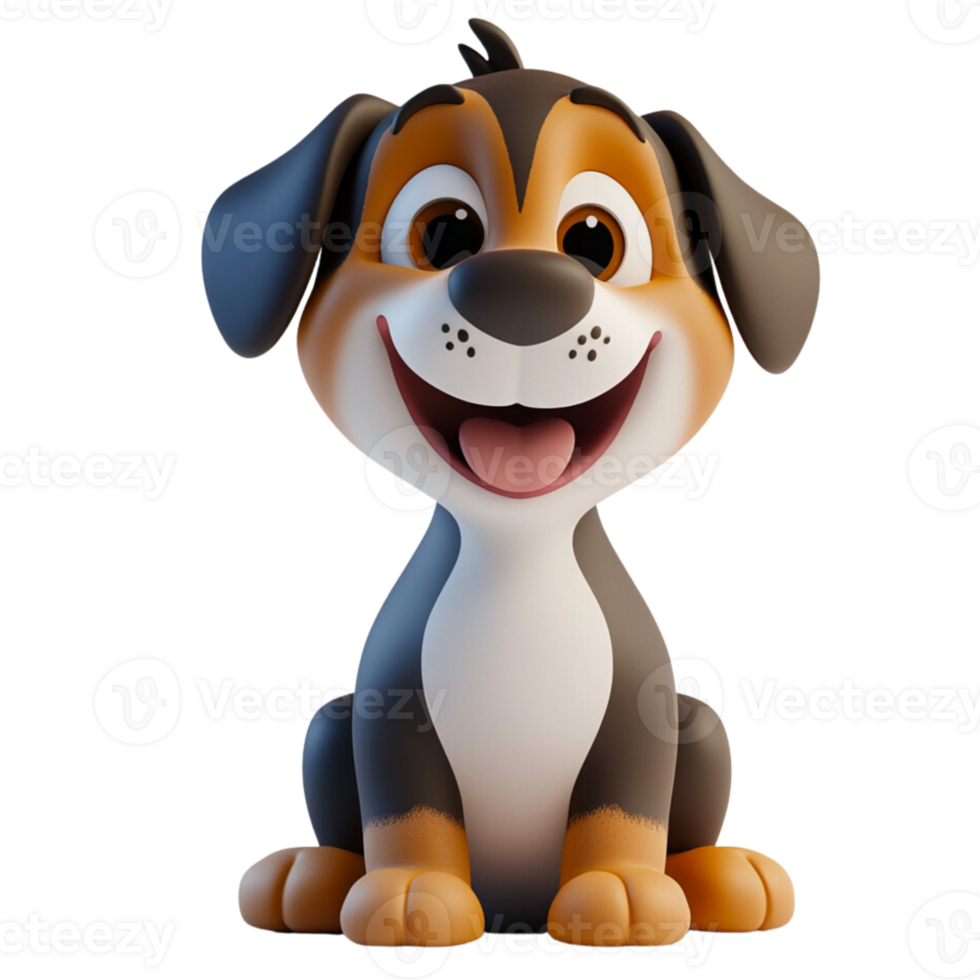 Smiling Pooch Portrait png