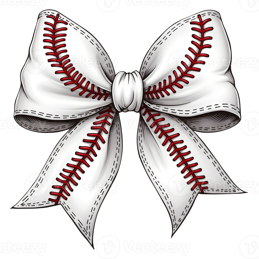 Baseball Bow Baseball Bow