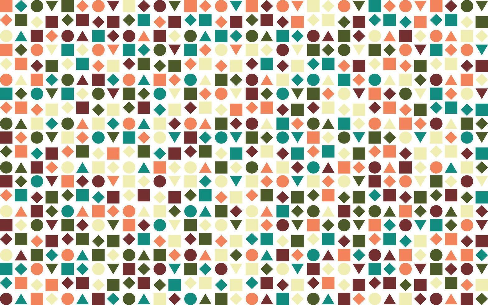 Abstract shape green and yellow background illsutration vector