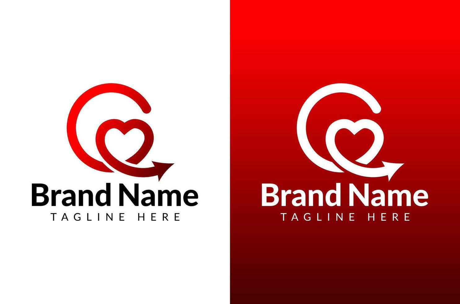 Letter C Connection logo, c love logo, cuddle cation logo, relation bonding, c heart shape, circle continuous logo, infinity line, arrow line fast forward speed branding, life coaching consulting logo vector