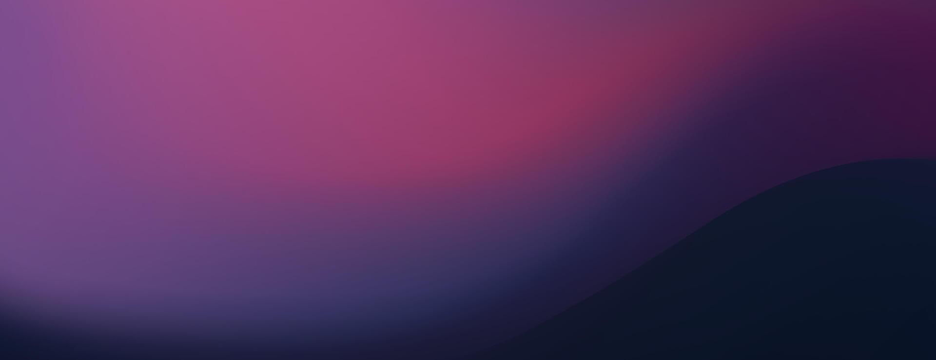 Abstract purple and pink gradient background with a soft wave vector