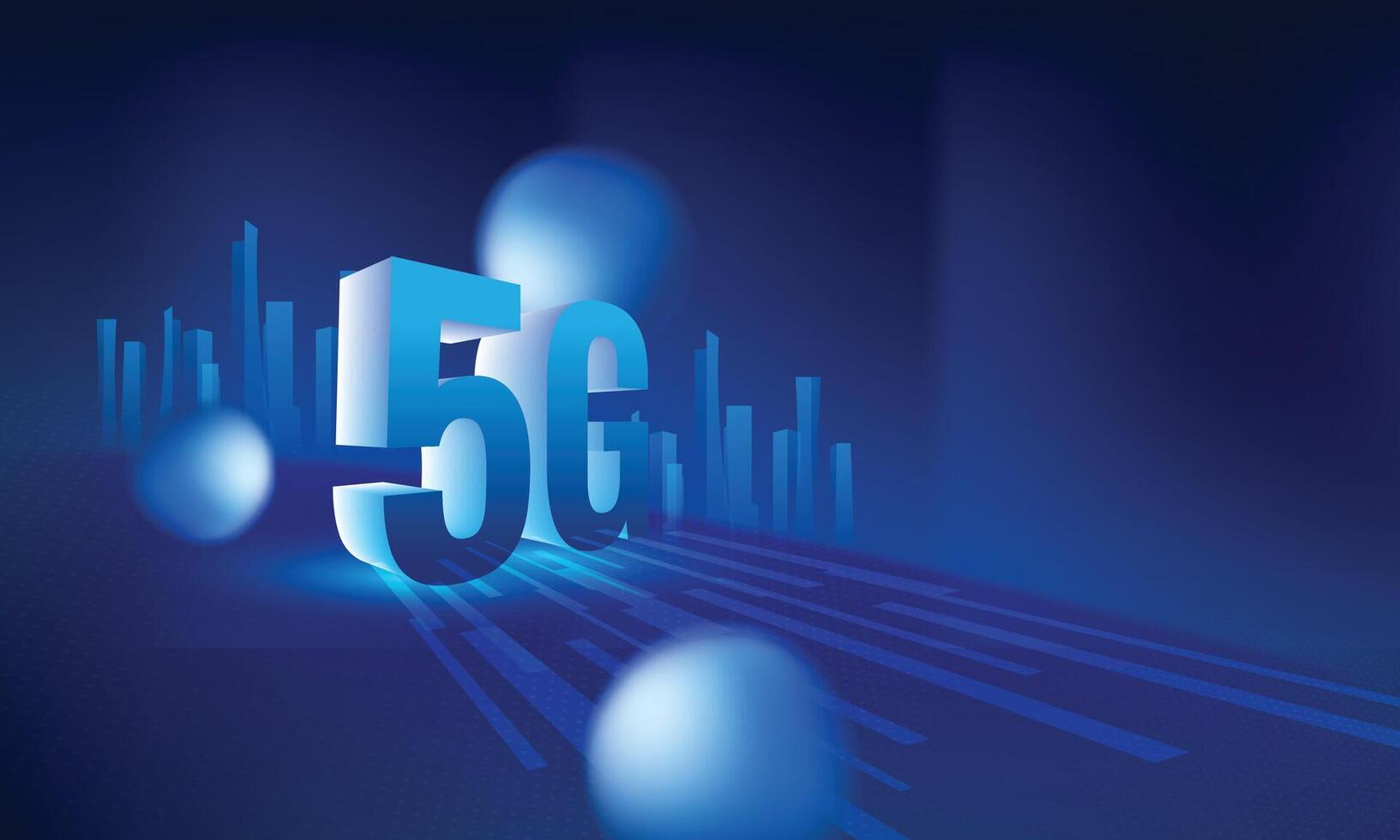 5G network technology.Internet technology, communication network, connection data concept. .futuristic design. Abstract background. illustration. vector