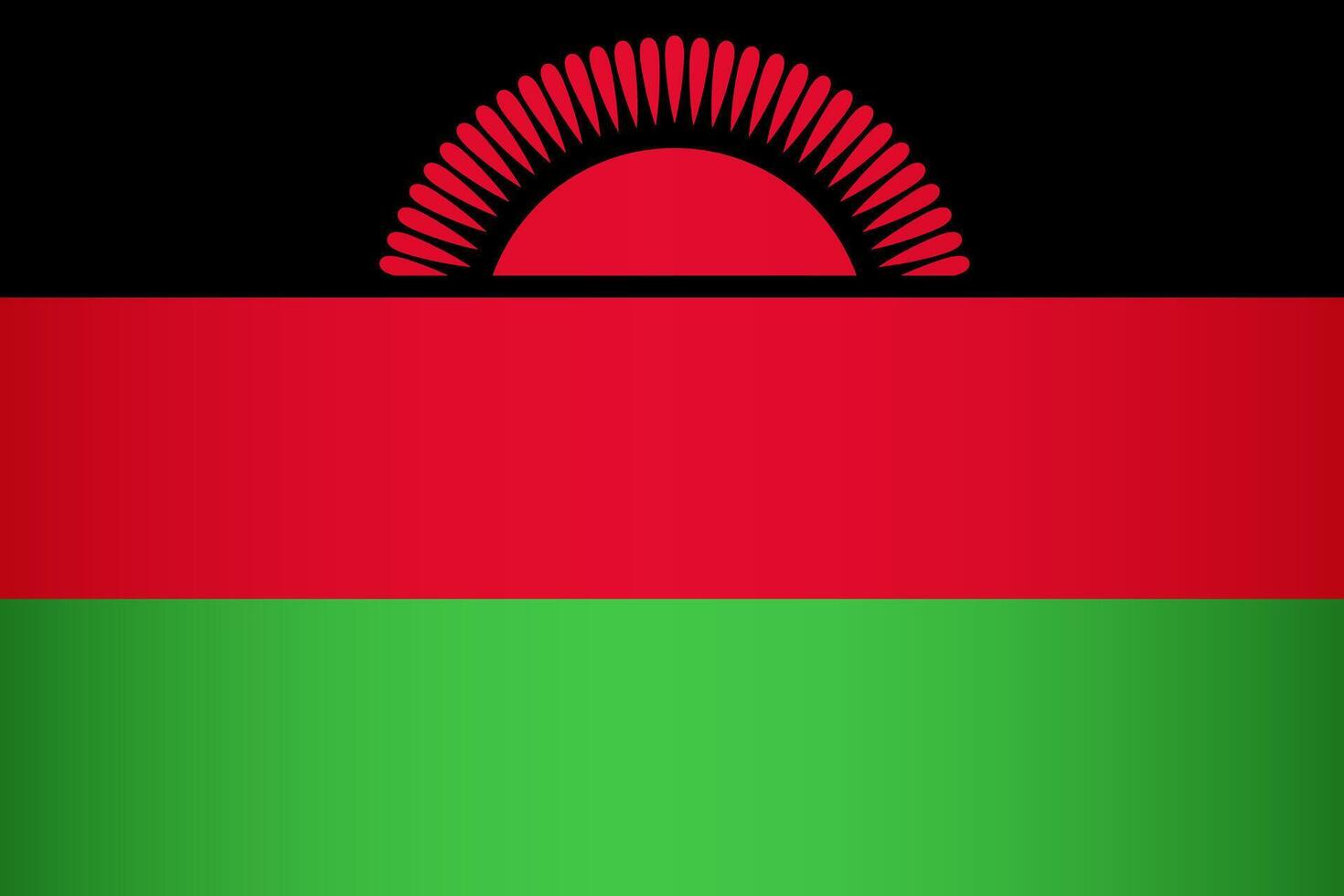 National flag of Malawi vector
