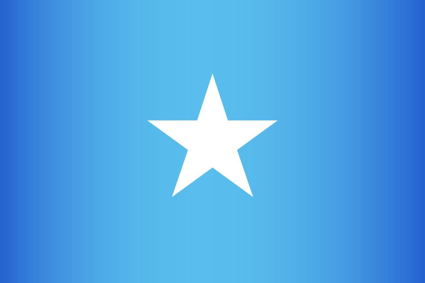 National flag of the Federal Republic of Somalia vector