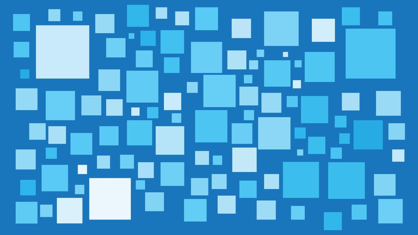 abstract pattern blue square shape vector