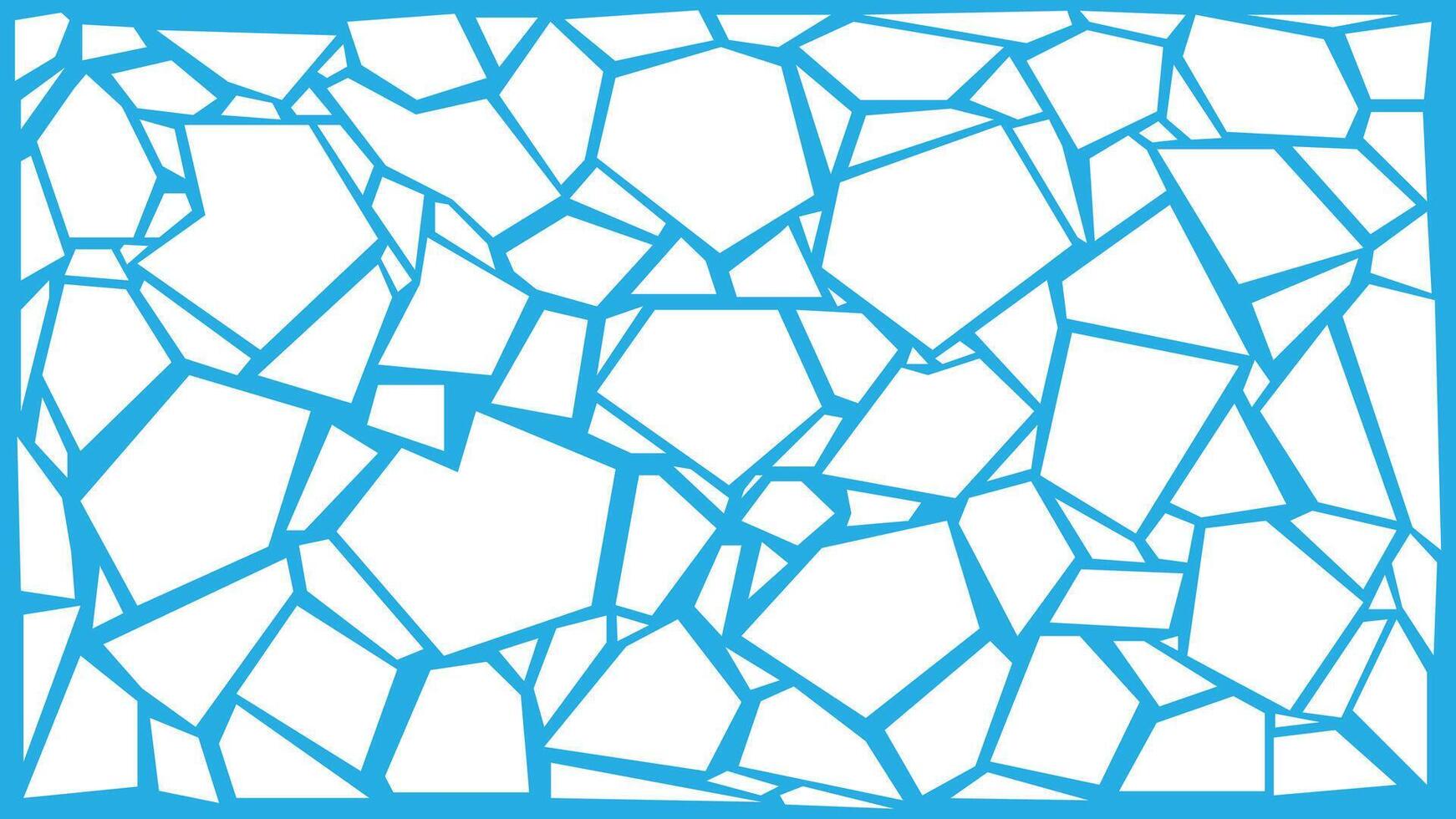 abstract crack pattern vector