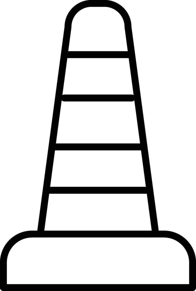 Cone Illustration Icon vector