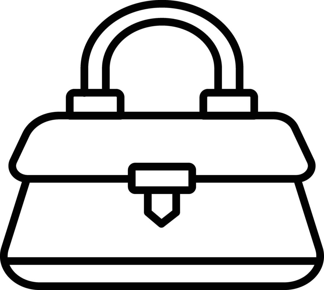 Purse Illustration Icon vector