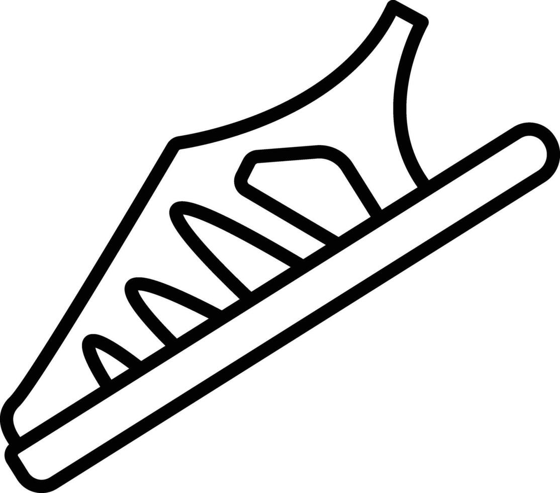 Sandal Illustration Icon vector