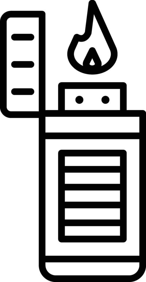 Lighter Illustration Icon vector