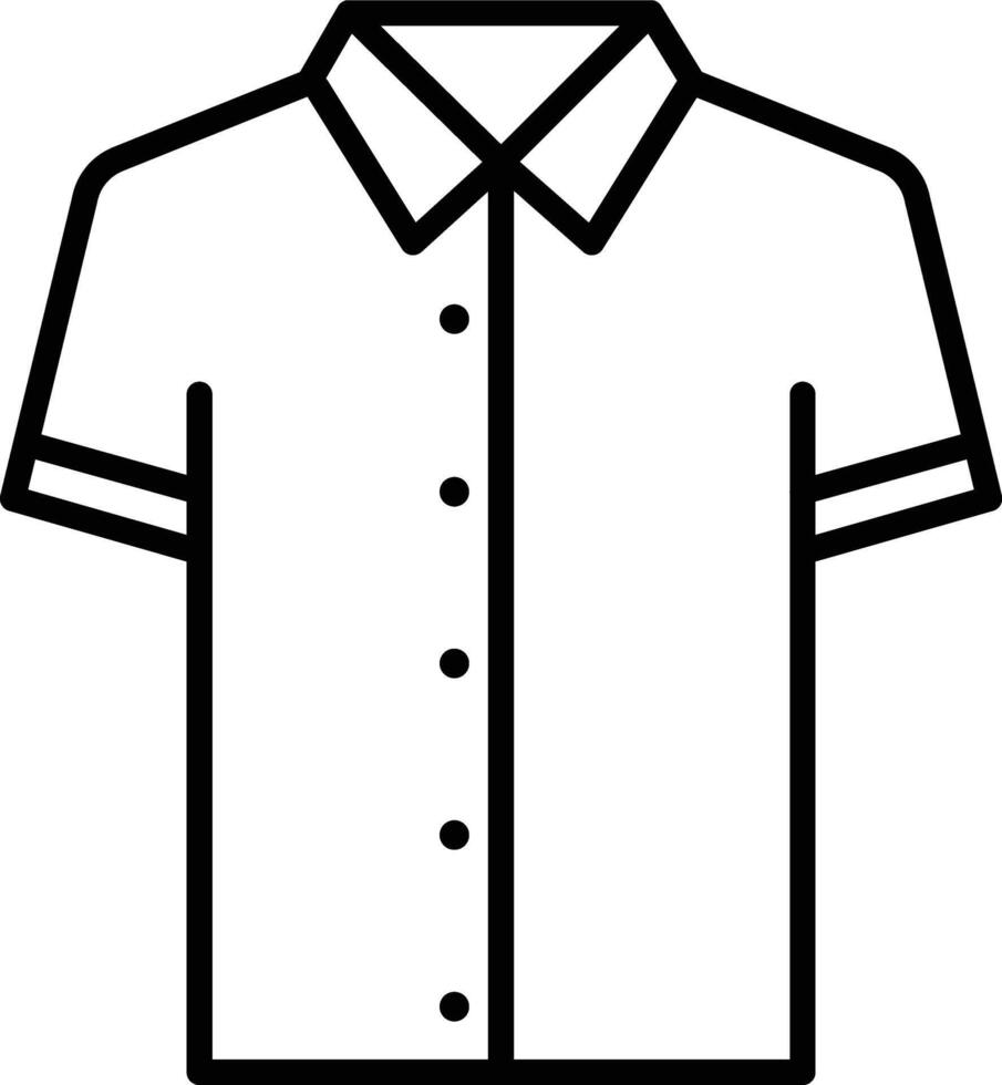Shirt Illustration Icon vector