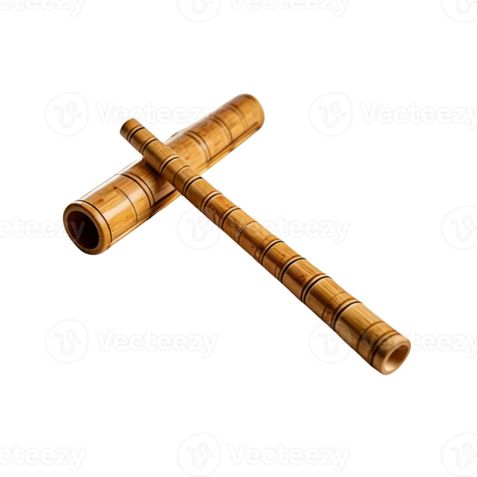 Bamboo Sticks Crossed On A Transparent Great For Decoration, Crafts, And Design Ideas png