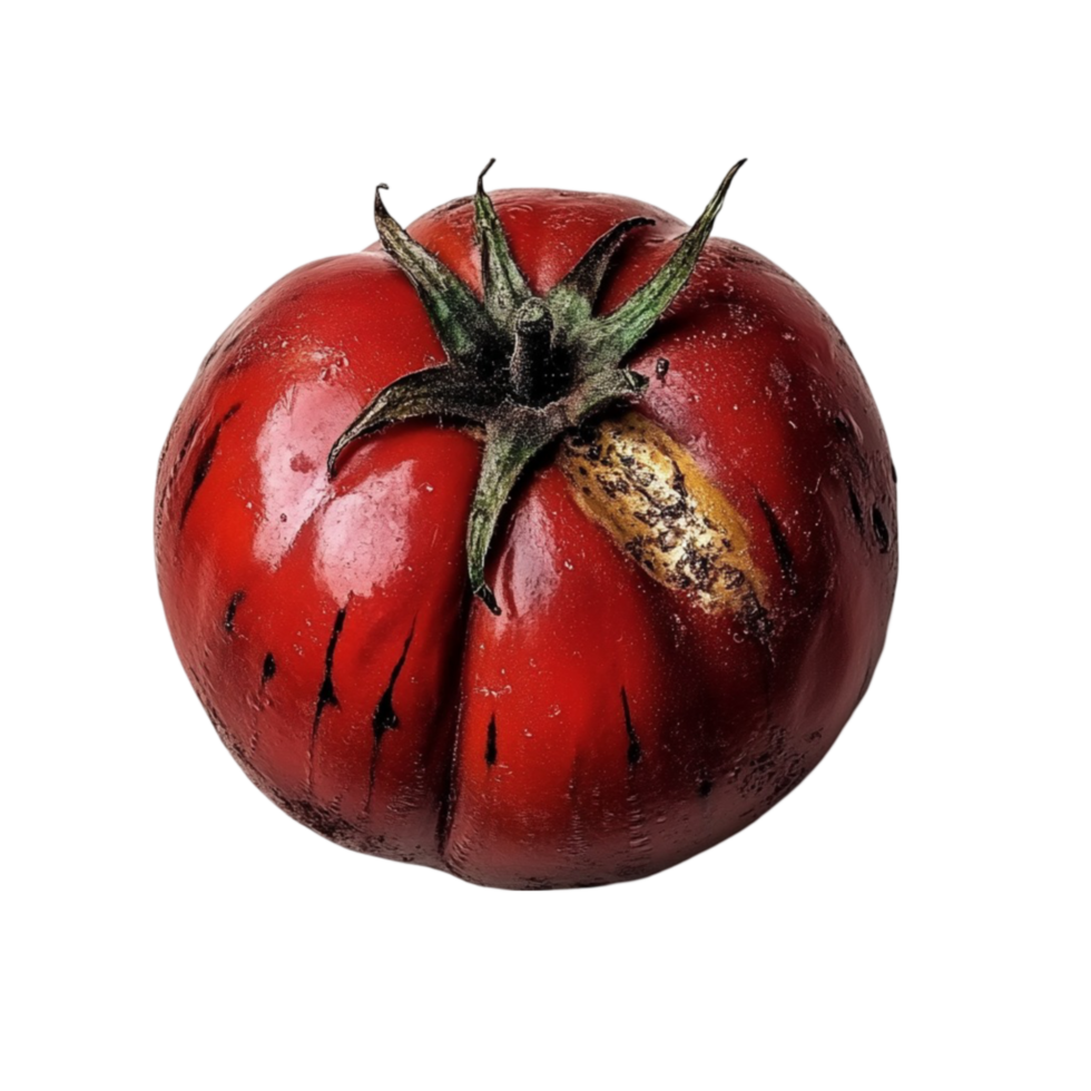 Fresh Red Tomato on Transparent Background png