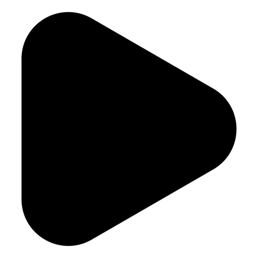 Play icon style vector