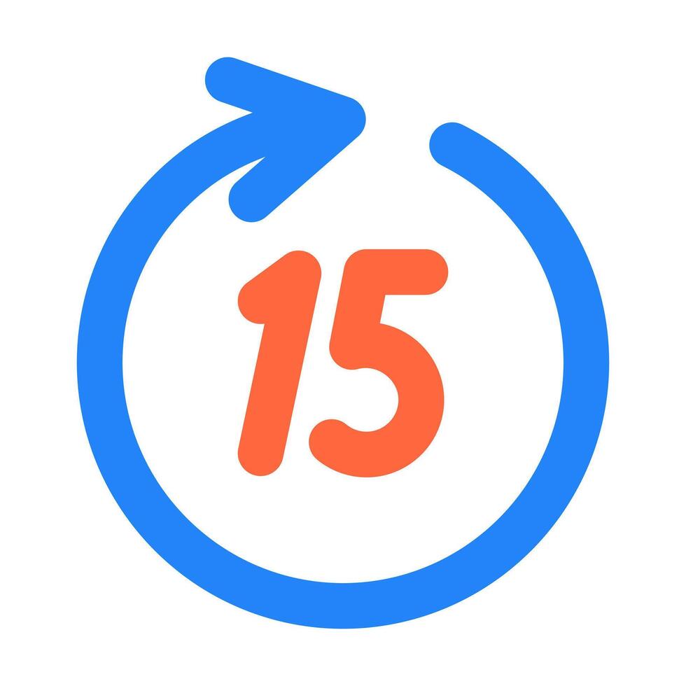 15 minutes of work - work from home jobs vector