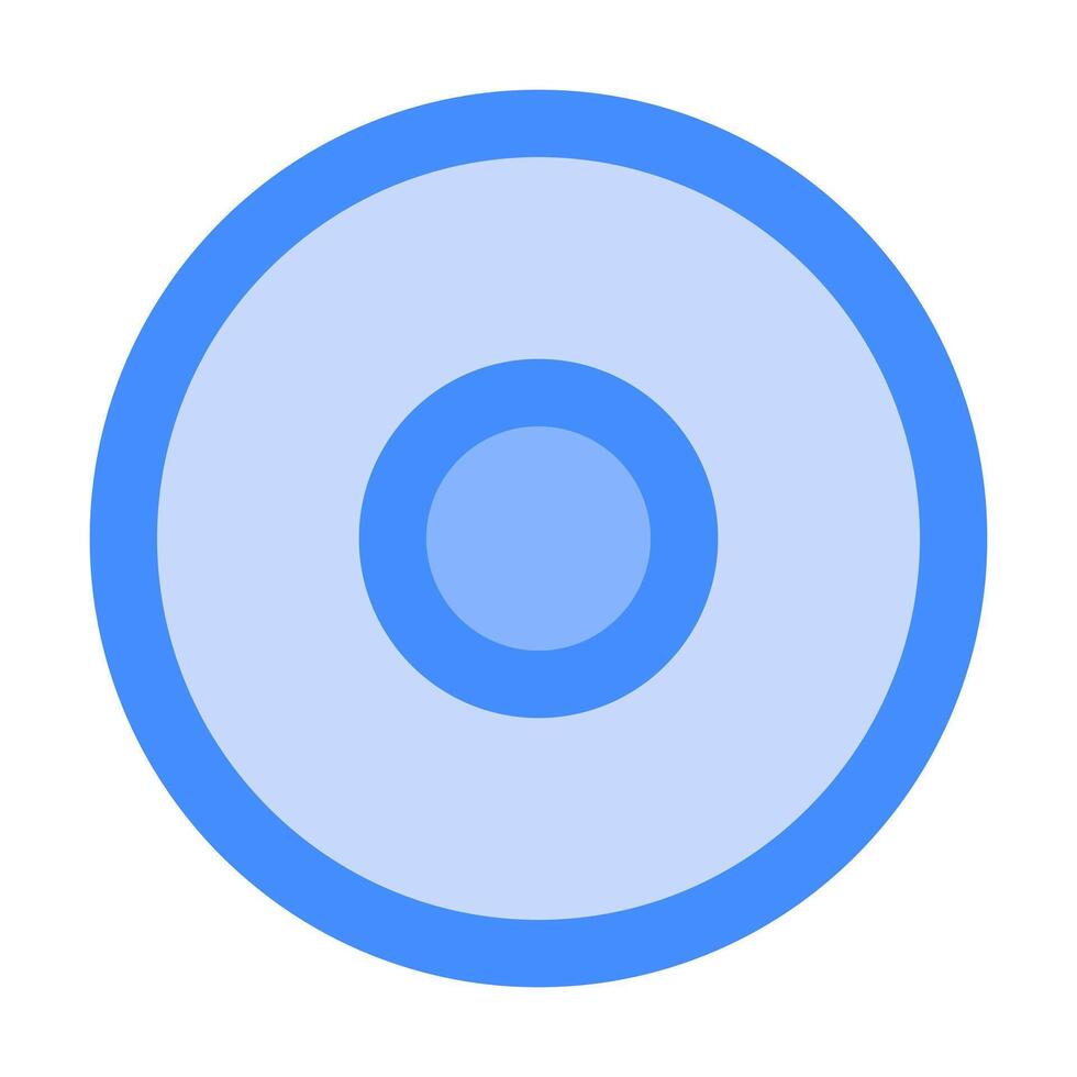 Record Stop Disk icon style illustration vector