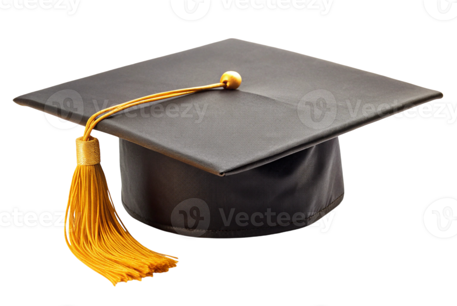 noir l'obtention du diplôme casquette avec or gland points forts académique Succès png