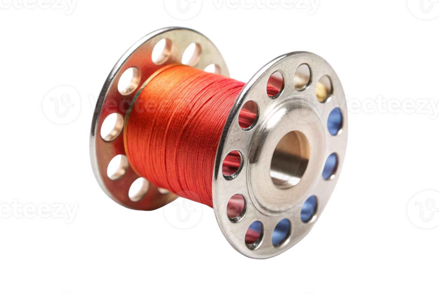 Bobbin holder keeps thread neat and easily accessible png