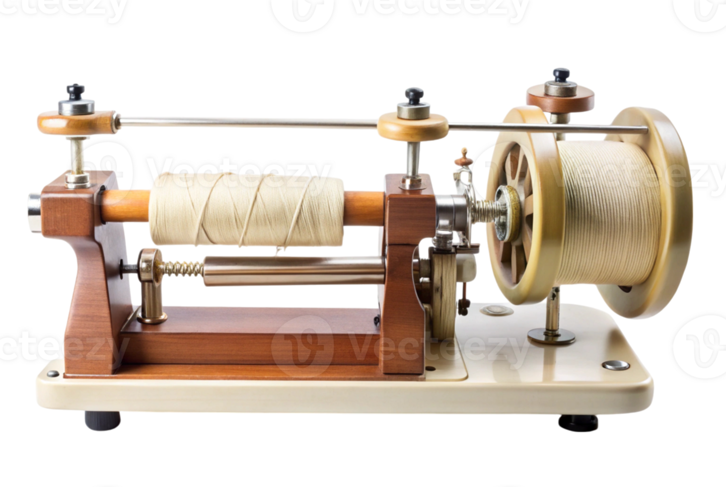 Bobbin winder machine enhances efficiency in textile production png