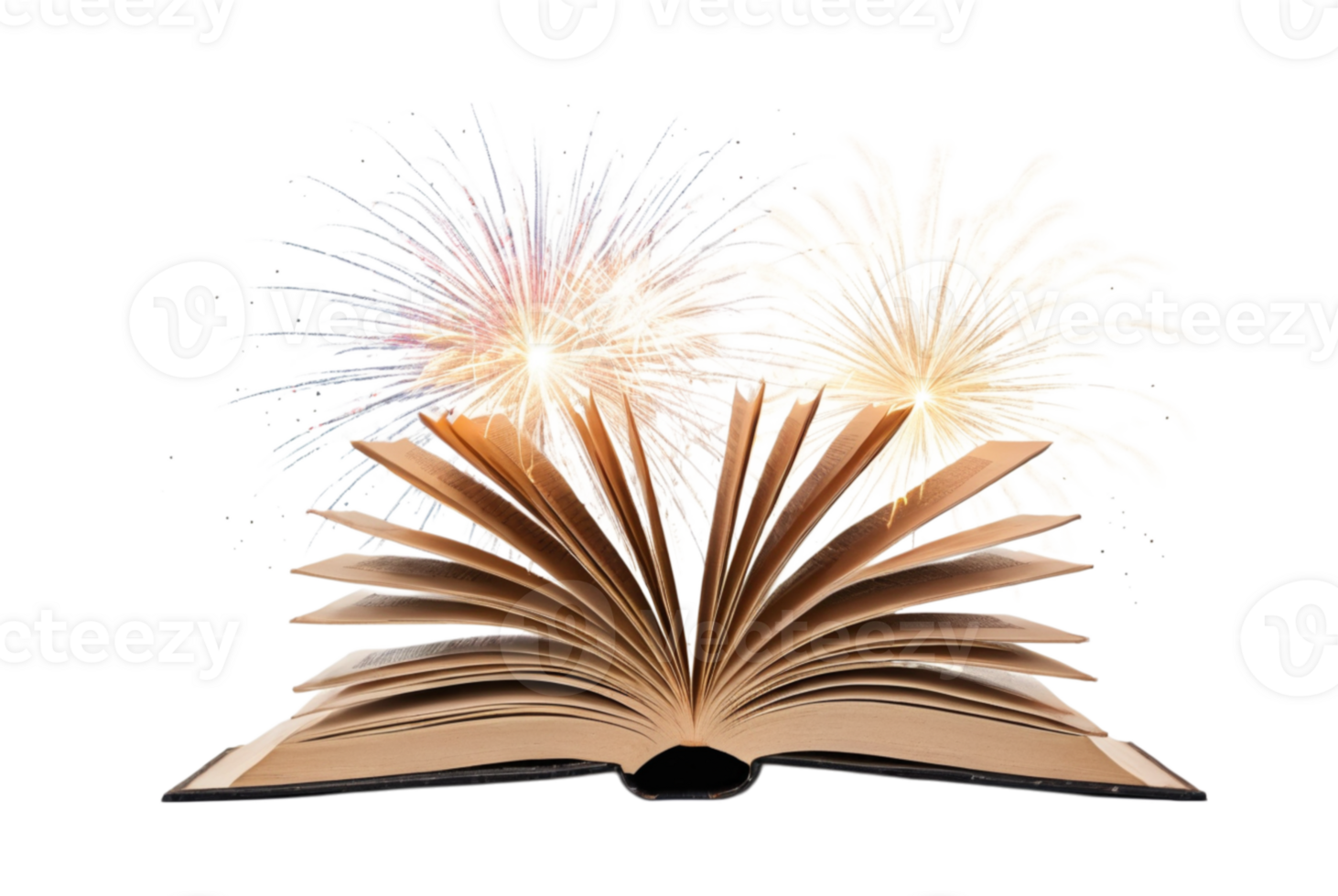 Book publication fireworks spark inspiration png