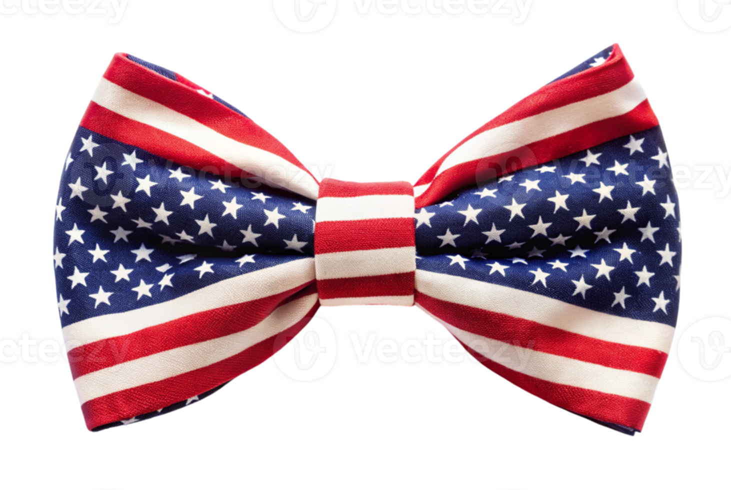 Bow tie isolated with USA flag perfect for events png