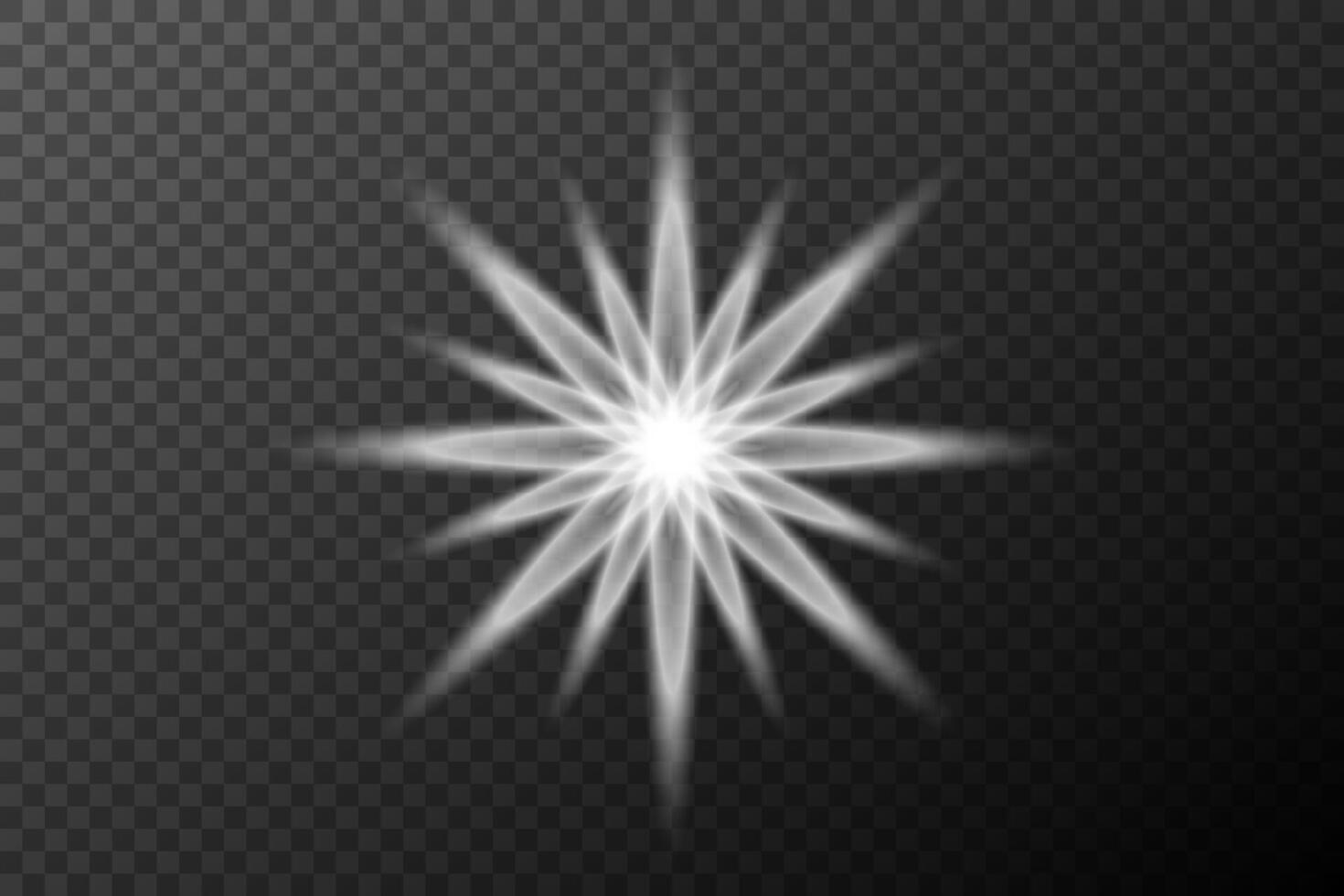 a white starburst, on background vector