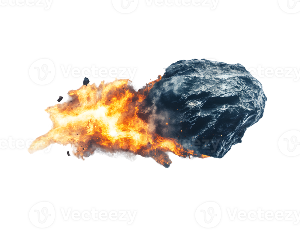 Fiery Explosion Meets Icy Mass A Dynamic Contrast of Opposing Elements png