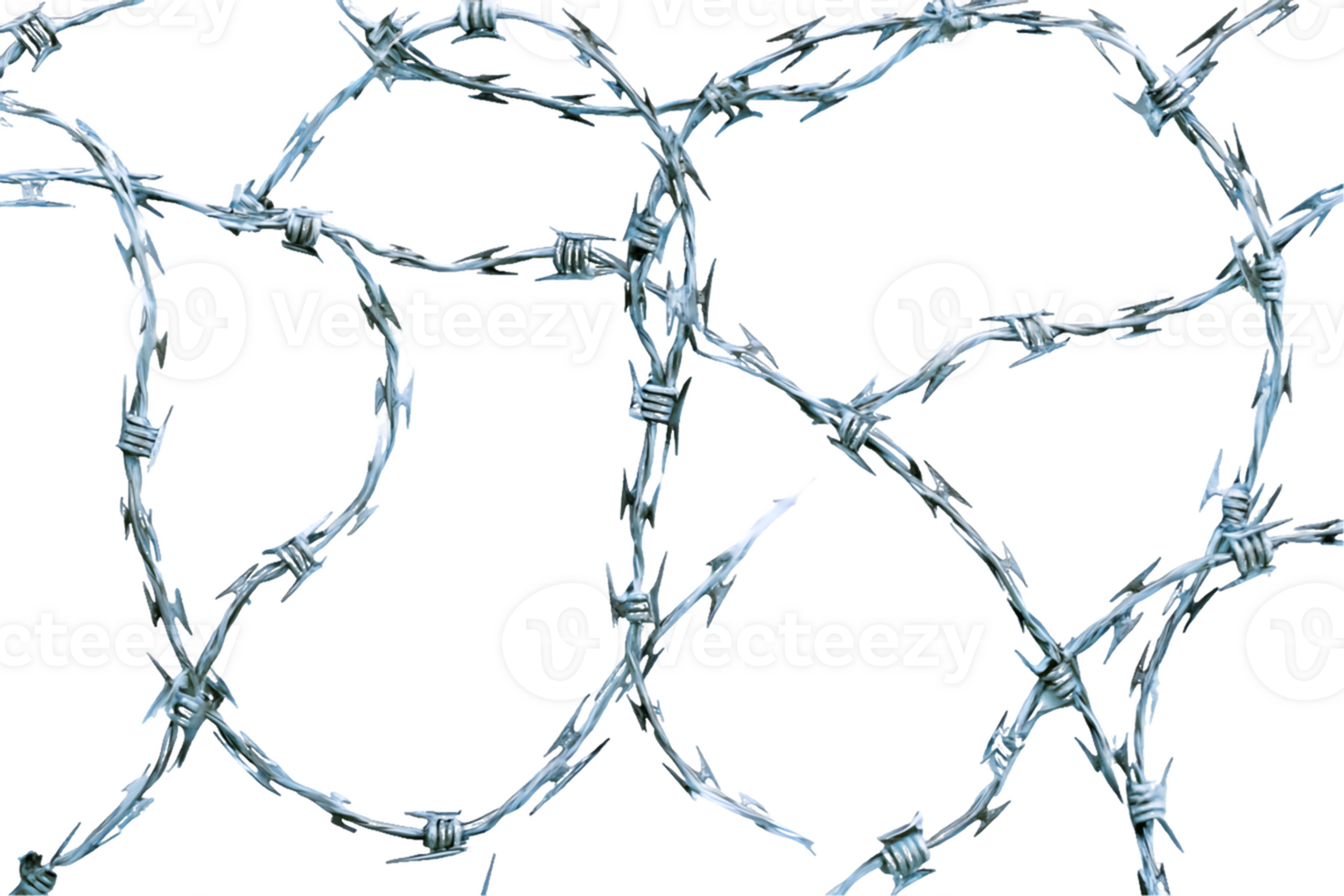 Intricate Barbed Wire Pattern png