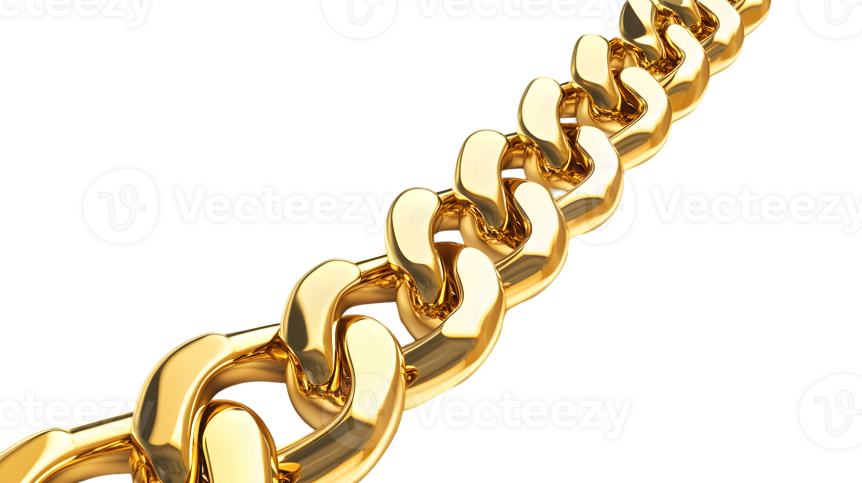 Gleaming Gold Chain Luxurious Texture and Reflective Surface png