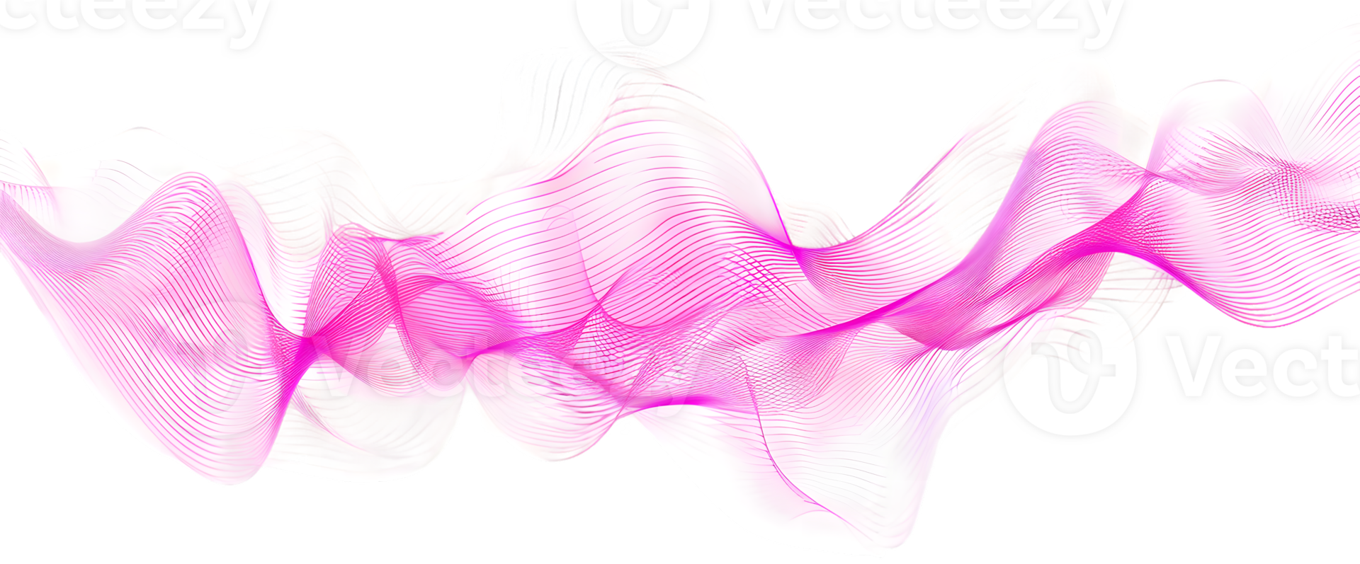 Abstract Pink and White Flowing Wave Design Ethereal and Dreamlike Texture png